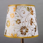 Лампа настольная RISALUX 58079/1, E27, 40 Вт, золотистая, 21.5×21.5×36 см  (артикул 5043835)  большой выбор товаров оптом и в розницу по низким ценам с доставкой