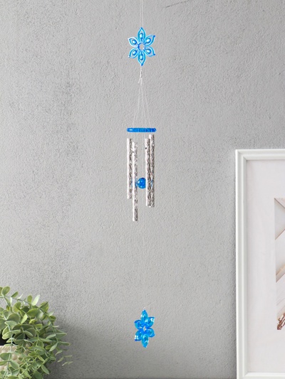 Музыка ветра «Цветок в круге», 4 трубки, 35 см