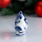 Сувенир "Корова Федора", гжель, 7,5 см - Фото 2