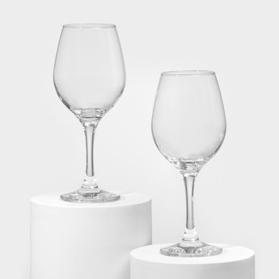 Набор стеклянных бокалов для вина Amber, 460 мл, 2 шт