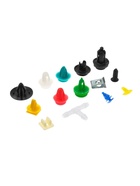 Клипсы и пистоны крепежные, набор 50 шт. 5198949