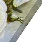 Картина на холсте "Букет белых роз" 60х100 см - фото 9021542