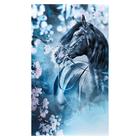 Картина на холсте "Конь в сказочном лесу" 60х100 см - фото 318359766