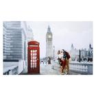 Картина на холсте "Влюбённый Лондон" 60х100 см - фото 318644094