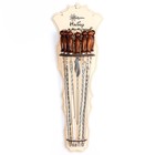 Набор с шампурами подарочный "Щит", 6 шт, нож-вилка в комплекте - фото 19616141