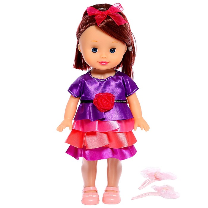 Кукла классическая «Любимая подружка» в костюмчике, с аксессуарами - фото 1883571476