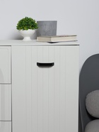 Ручка-скоба мебельная ТУНДРА, м/о 96 мм, цвет черный 5005130