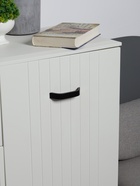 Ручка-скоба мебельная ТУНДРА, м/о 96 мм, цвет черный 5005130