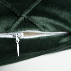 Наволочка декоративная «Этель. Соло», размер 43×43 см, изумрудный - Фото 5