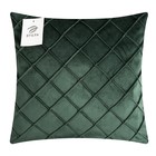 Наволочка декоративная «Этель. Соло», размер 43×43 см, изумрудный - Фото 6