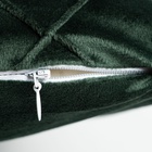 Наволочка декоративная «Этель. Соло», размер 43×43 см, изумрудный - Фото 5