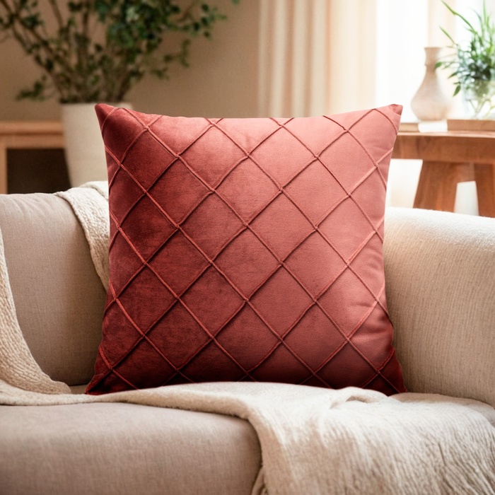 Наволочка декоративная «Этель. Соло», размер 43×43 см, пыльно - розовый - Фото 1