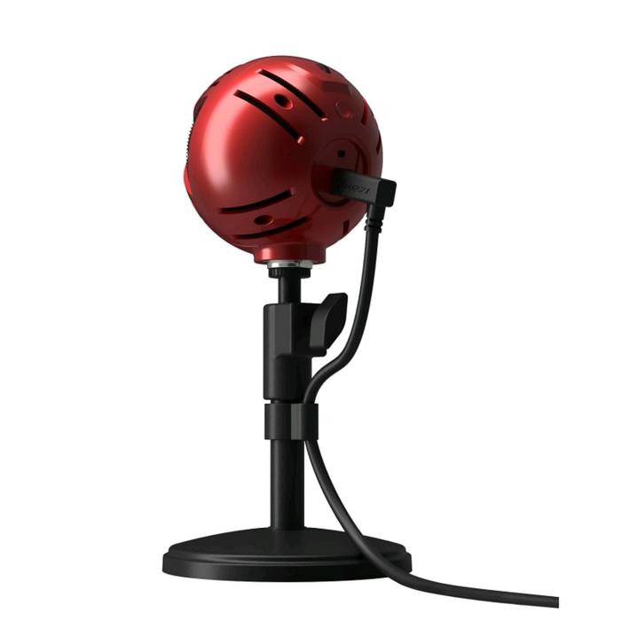 Микрофон компьютерный Arozzi Sfera, 50-16000 Гц, 44 дБ, USB, 1.8 м, красный - фото 51297832