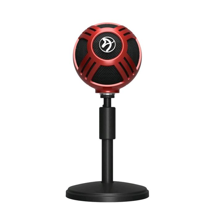 Микрофон компьютерный Arozzi Sfera, 50-16000 Гц, 44 дБ, USB, 1.8 м, красный - фото 51297833