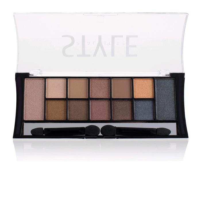 Тени для век TF Style Palette Eyeshadow 12 оттенков, тон 901C золотой смоки - Фото 1