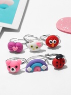 Кольцо «Выбражулька. Заповедник», форма МИКС, фасовка 100 шт. цветное, безразмерное 5032328