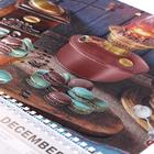 Календарь-трио "Натюрморт с кофемолкой"тиснение фольгой, 29,5 х 72 см - Фото 2