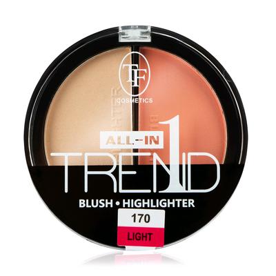 Румяна-хайлайтер TF Trend All-In-On двойные, тон 170 light