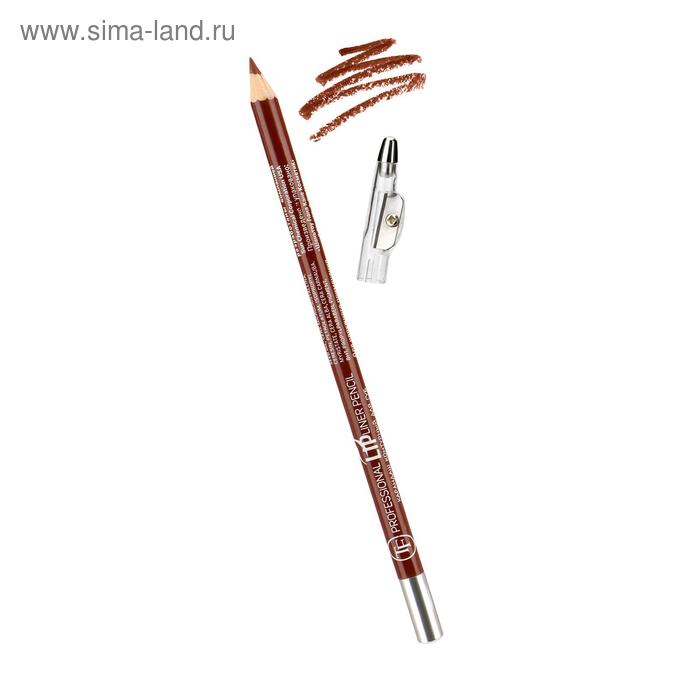 Карандаш для губ с точилкой TF Professional Lipliner Pencil, тон №036 шоколад - Фото 1