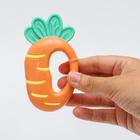 Погремушка с прорезывателем «Овощной МИКС, Крошка Я: Морковка», цвет МИКС, Крошка Я 4754414
