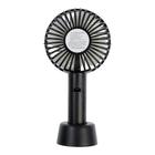 УЦЕНКА Портативный вентилятор LuazON LOF-02, 3 скорости, 800 мАч, черный - Фото 2