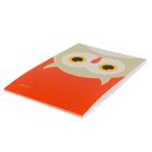 Блокнот А6, 40 листов на клею "Сова. Дизайн-3", обложка мелованный картон, блок офсет 70 г/м2 - Фото 2