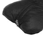 Подушка автомобильная косточка, на подголовник, велюр, чёрный, ромб, 16×24 см - Фото 8