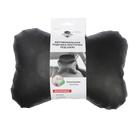 Подушка автомобильная косточка, на подголовник, экокожа, чёрный, 16×24 см - Фото 9