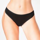 Трусы женские стринги, цвет чёрный, размер 44 (S) - Фото 1