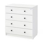Комод пеленальный детский Сириус Alf 805, 80×47×133 см, 4 ящика, белый - Фото 4