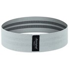 Фитнес-резинка ONLYTOP HEAVY, 42х8,2х0,3 см, нагрузка 15-25 кг, цвет серый - Фото 6