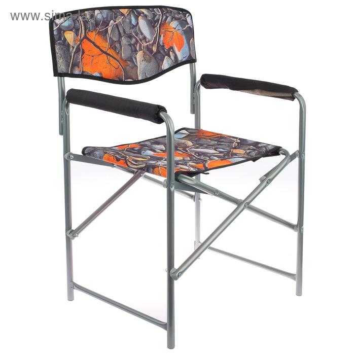 Кресло складное КС3, 49 х 55 х 82 см, кленовые листья - Фото 1