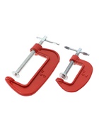 УЦЕНКА Набор струбцин ЛОМ, G-образных, 2, 3, 25-75 мм - Фото 2