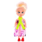 Кукла малышка «Ксюша» в платье, МИКС - фото 3705525