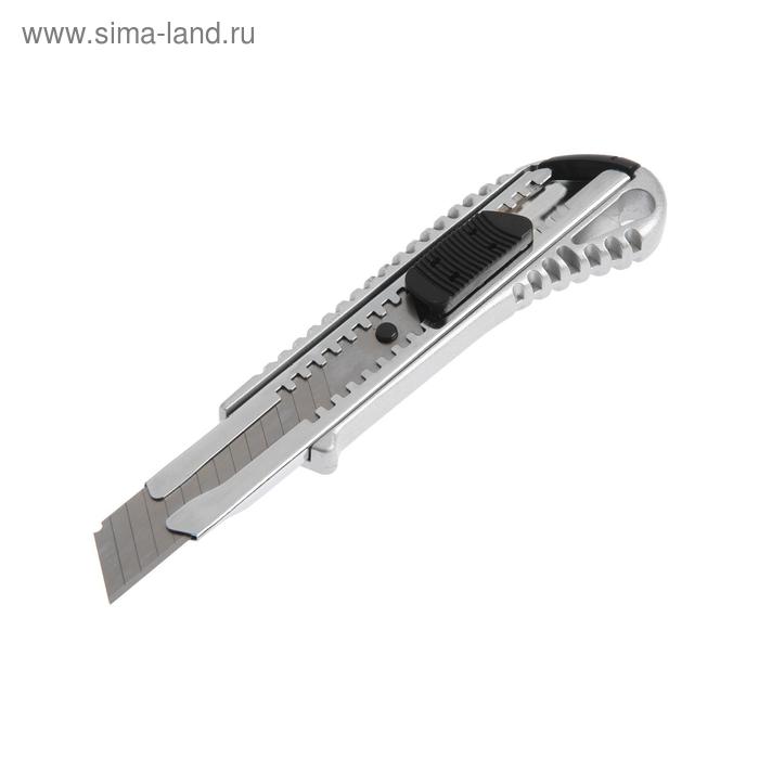 Нож универсальный HARDEN 570307, металлический корпус, 18 мм - Фото 1