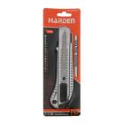 Нож универсальный HARDEN 570307, металлический корпус, 18 мм - Фото 2