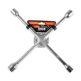 

Ключ балонный HARDEN 670218, крестовой, CRV, 1/2', 17/19/21мм, длина 350 мм