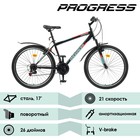 Велосипед 26" Progress модель Advance RUS, цвет черный, размер рамы 17" - Фото 2