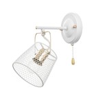 Бра 662404/1 40 Вт E27белый-золото 24×15×22 см - Фото 4