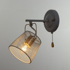 Бра 662404/1 40 Вт E27белый-золото 24×15×22 см - Фото 5