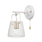 Бра 662404/1 40 Вт E27белый-золото 24×15×22 см - Фото 7