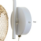 Бра 662428/1 E27 40 Вт белый-золото 26×16×20 см - Фото 4