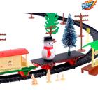 Уценка Железная дорога «Посылка от Деда Мороза», работает от батареек - Фото 4