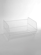 Горка-накопитель из четырёх корзин, 63×43×120, белая - Фото 4