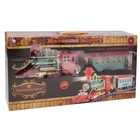 Железная дорога - королевский поезд, на батарейках, свет и звук, 525 см - Фото 1