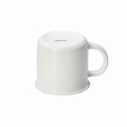 Кружка фарфоровая Доляна «Новый год. Дед Мороз с санками», 380 мл, цвет белый - Фото 3