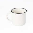 Кружка фарфоровая Доляна «Новый год. Оленёнок», 380 мл, цвет белый - Фото 2