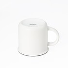 Кружка фарфоровая Доляна «Новый год. Оленёнок», 380 мл, цвет белый - Фото 3