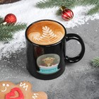 Кружка-хамелеон Доляна «Новый год. Бычок в шаре», 280 мл, цвет чёрный - Фото 3