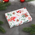 Подставка под чайный пакетик Доляна «Навстречу Новому году», 12×8,4×1,5 см, цвет белый - Фото 4